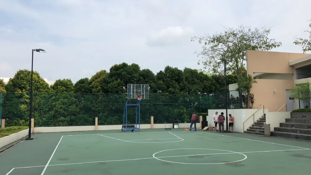 Tennis Court&swimming Pool