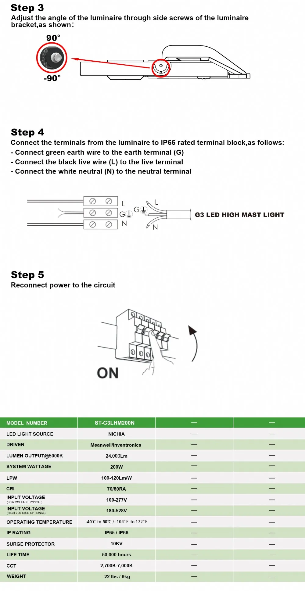 G3 LED High Mast Lighting-1