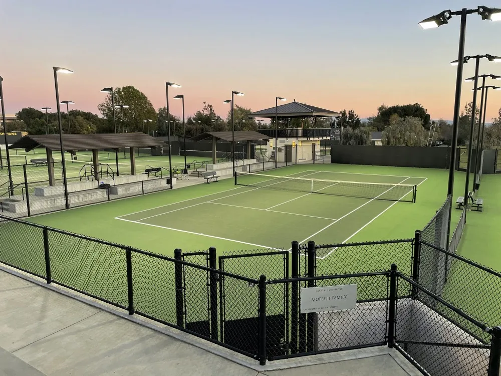 Tennis courts