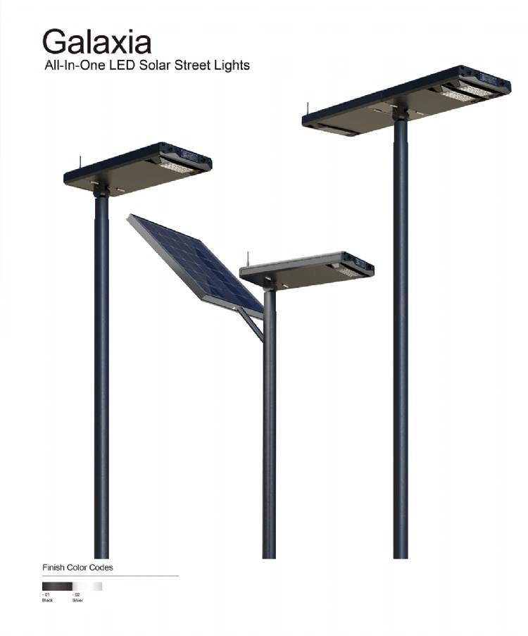 LED Solar Street Light-Galaxia-All in One