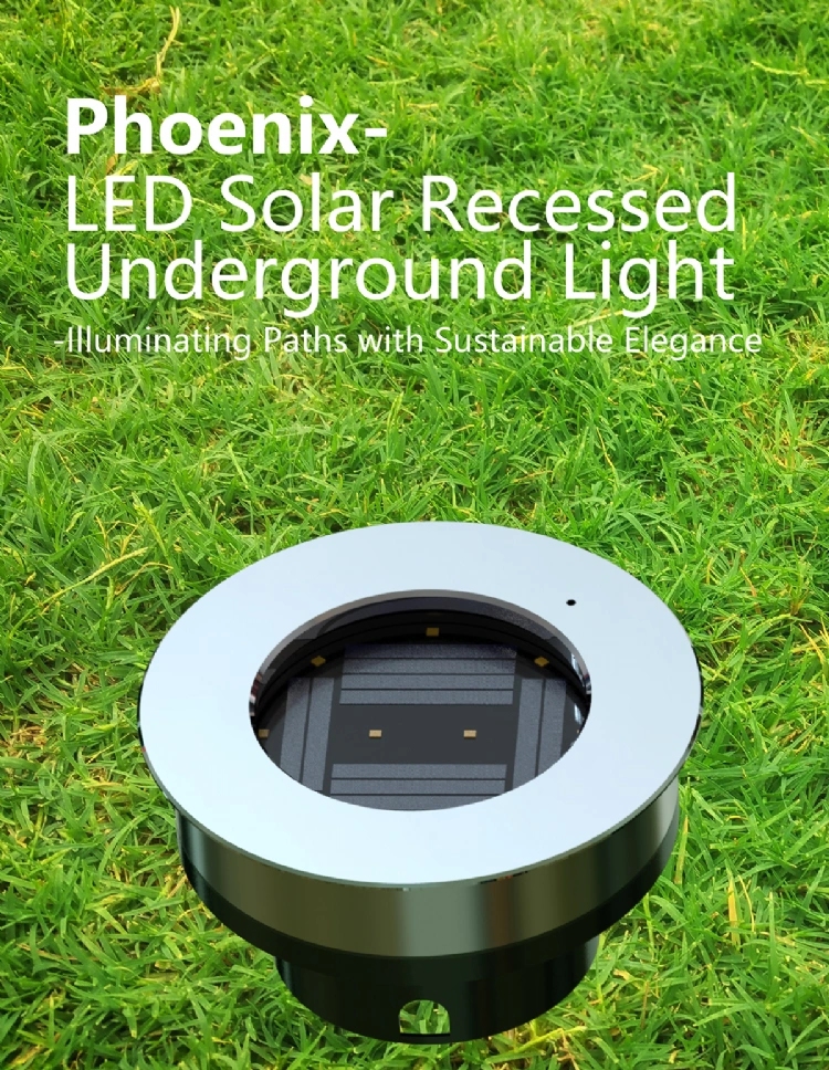 Phoenix-LED Solar Recessed Underground Light-st