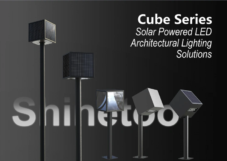 CubeMini- LED Solar Bollard Lights-2