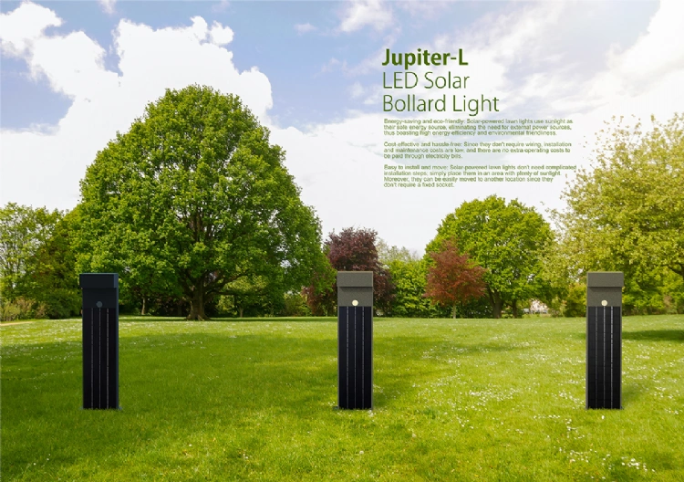 Jupiter-L LED Solar Bollard Light